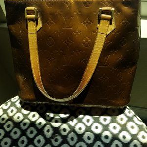 Louis Vuitton patent leather bag